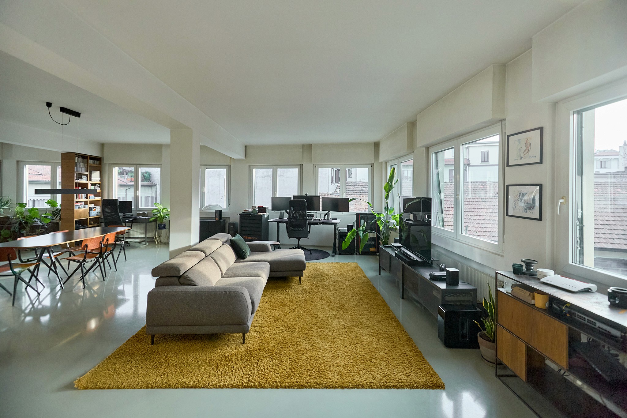 Appartamento Open Space all'ultimo piano a Milano
